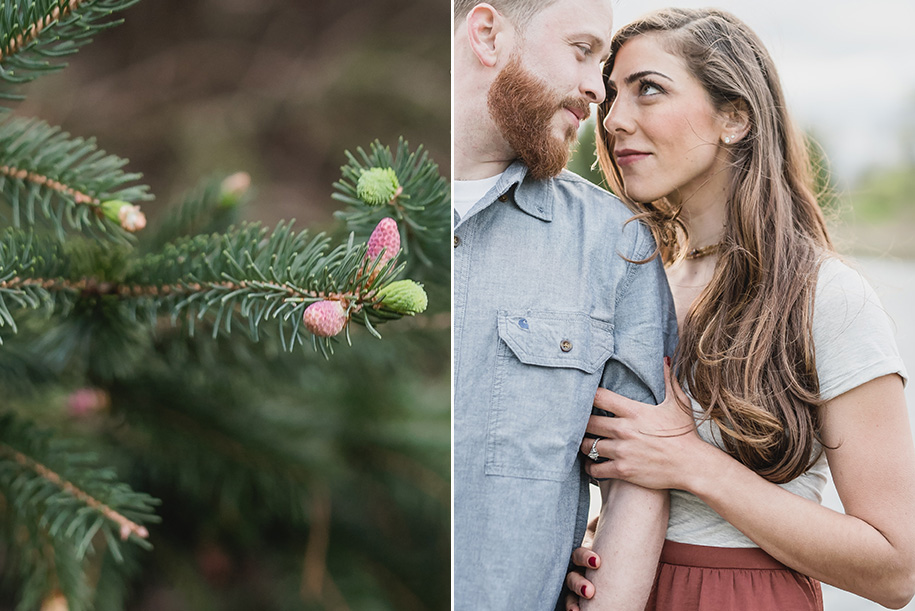 Farm House Engagement in Oxford Michigan39