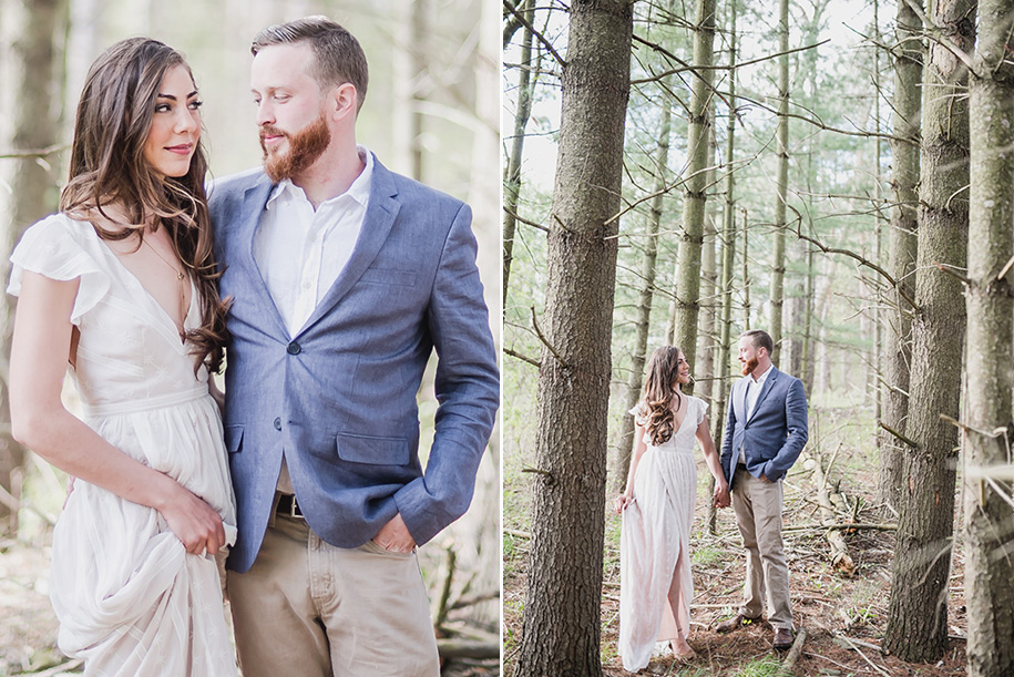 Farm House Engagement in Oxford Michigan4