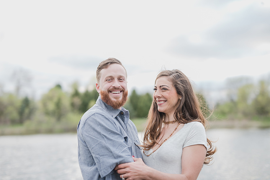 Farm House Engagement in Oxford Michigan40