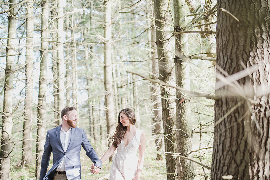 Farm House Engagement in Oxford Michigan5