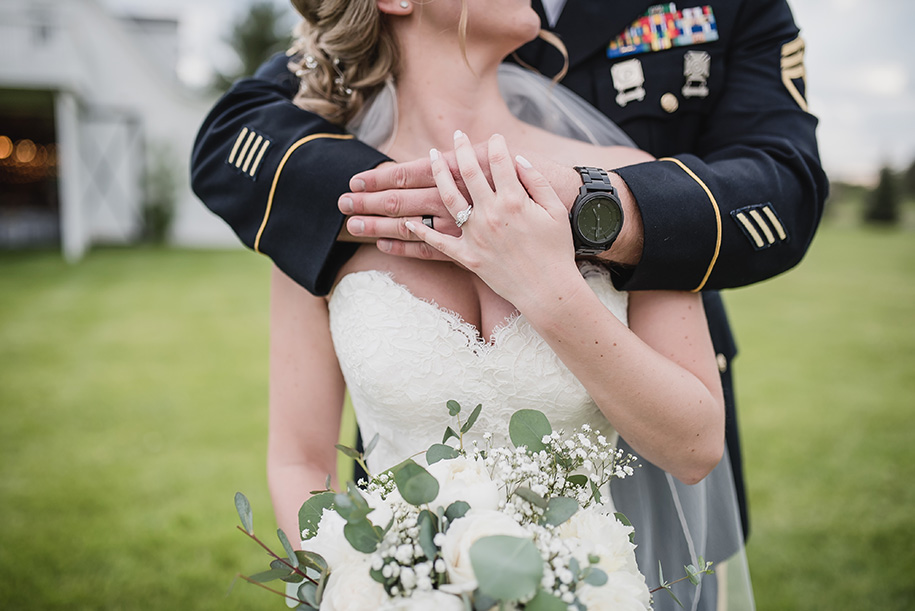 Lazy J Ranch Outdoor Wedding in Milford, Michigan by top rated Metro Detroit Wedding Photographer, Kari Dawson and her team.