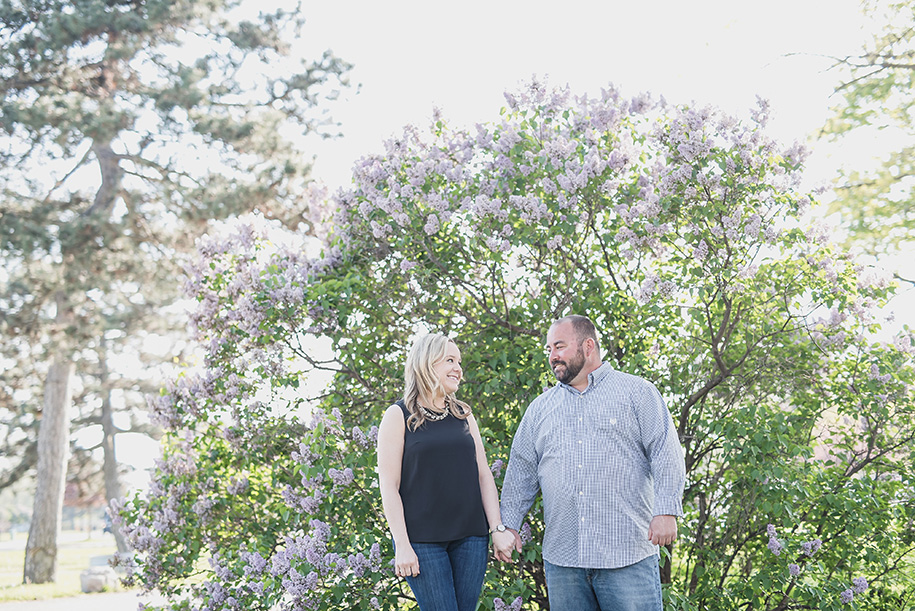 Spring Belle Isle Engagement Photos provided by Kari Dawson, top rated Metro Detroit wedding photographer.