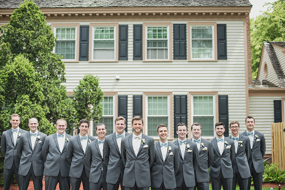Classic Black Tie Dearborn Inn Wedding21