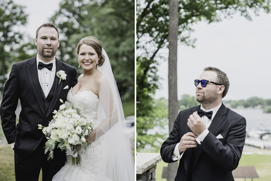 Oak Pointe Country Club Outdoor Summer Wedding By Kari Dawson