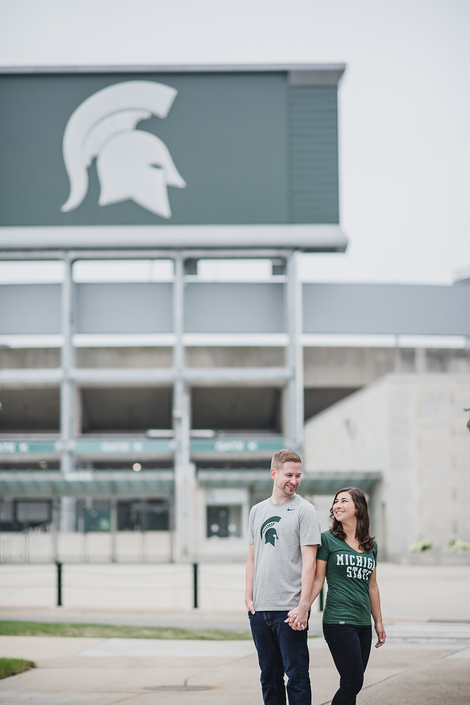 Michigan State University Engagement Photos12