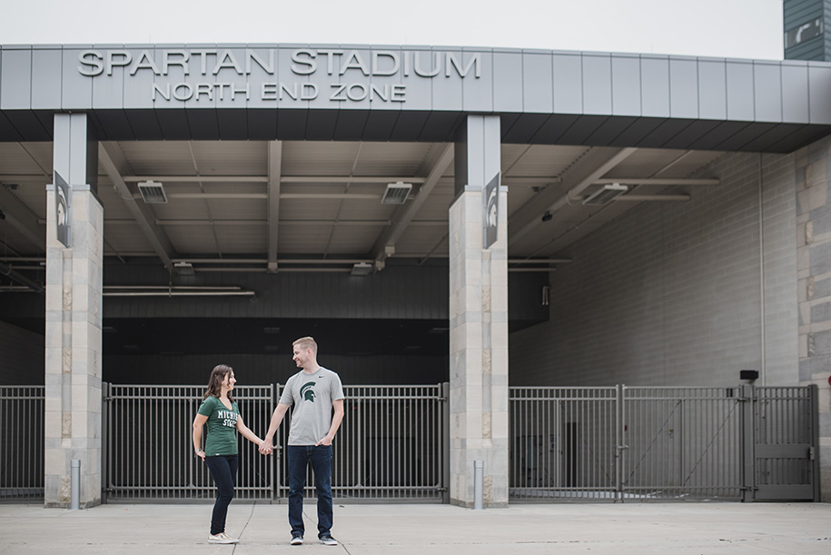 Michigan State University Engagement Photos34