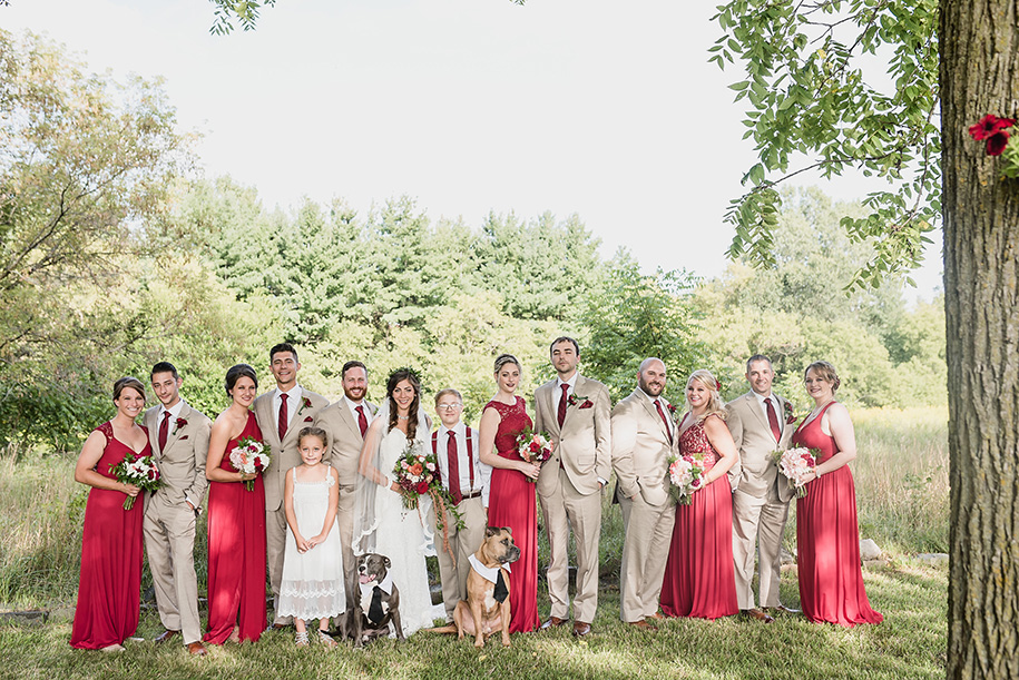 Michigan Outdoor Farm Wedding41