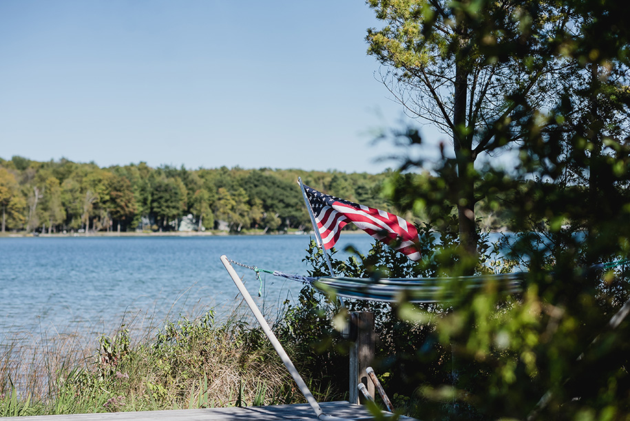 Northern Michigan Fall Backyard Wedding24