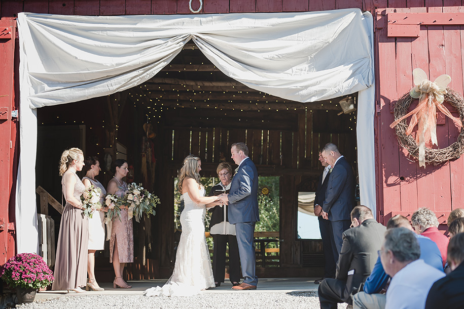 Northern Michigan Fall Backyard Wedding60