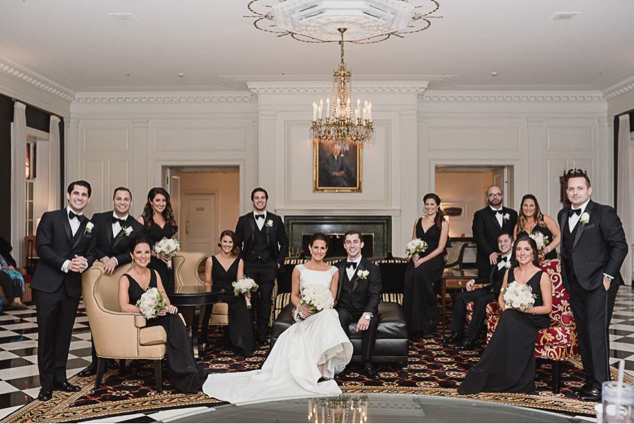 Dearborn Inn Marriott Hotel Wedding In November-31