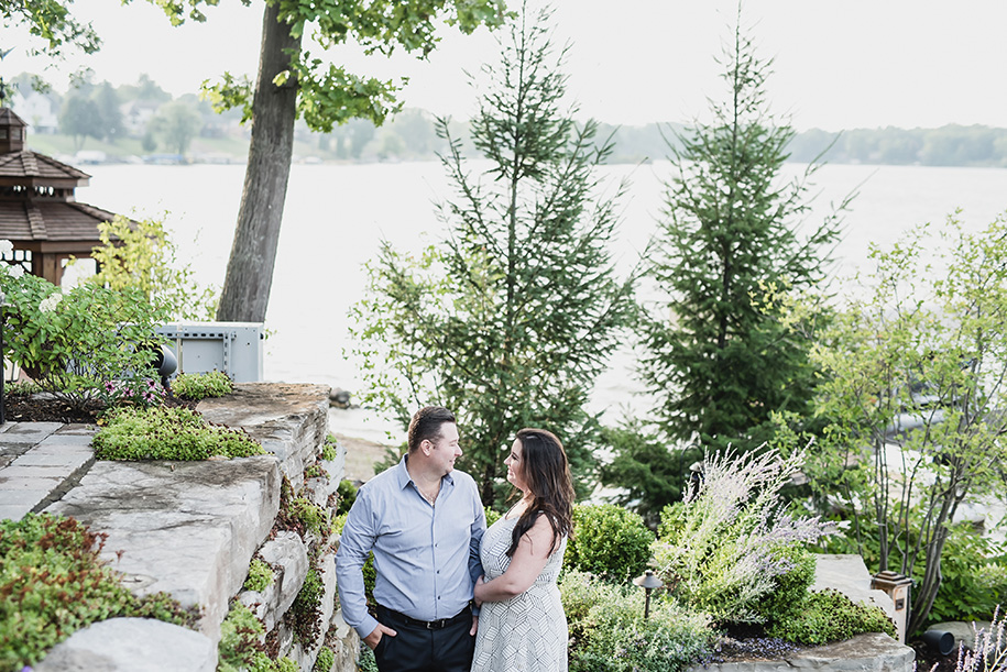 Lake House Engagement Session in Goodrich, Michigan13