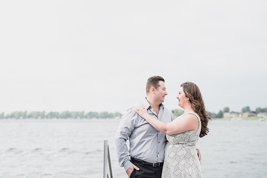 Lake House Engagement Session in Goodrich, Michigan4