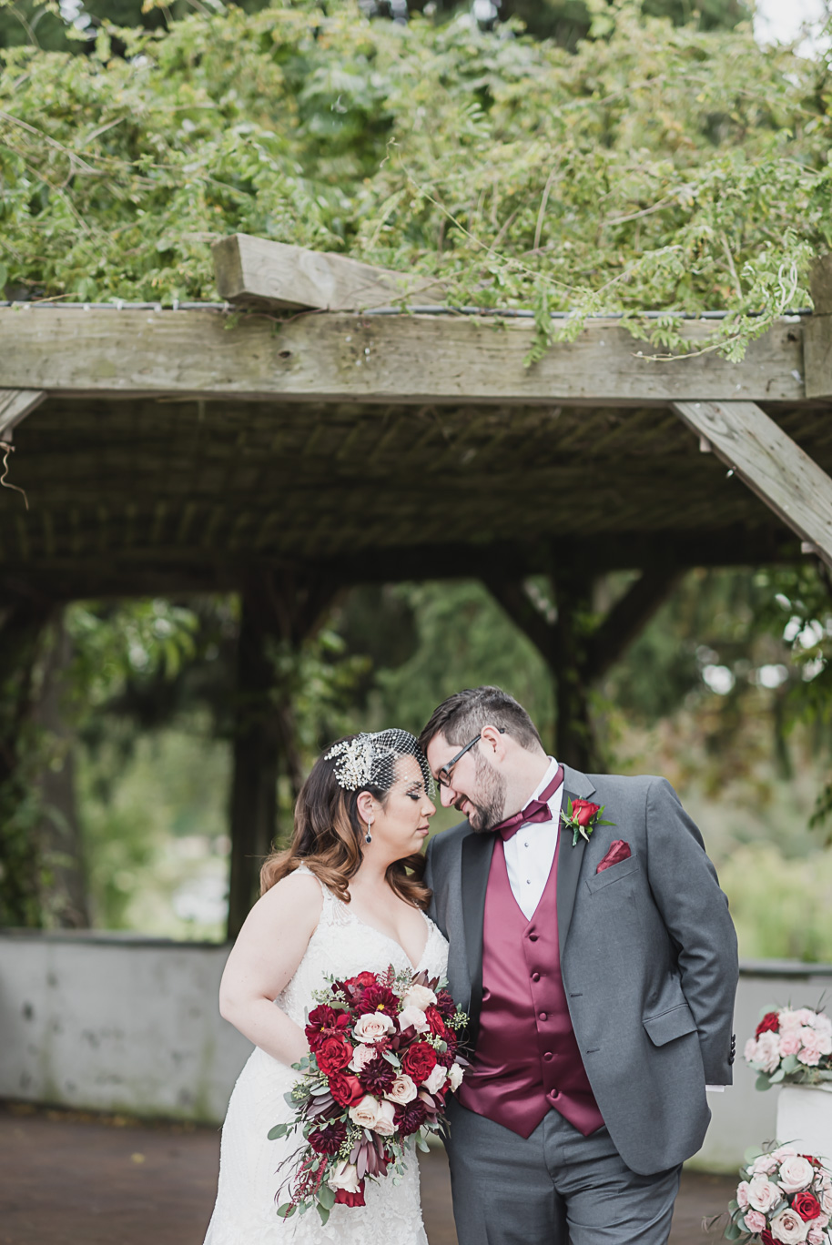 Addison Oaks Cranberry and Gray Wedding-40