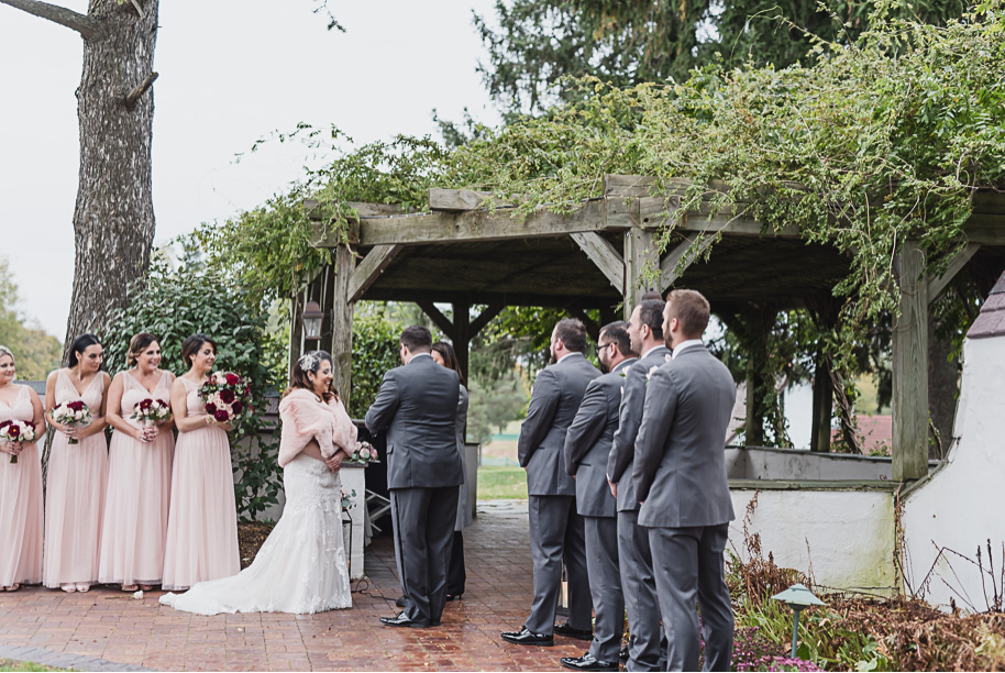Addison Oaks Cranberry and Gray Wedding-54