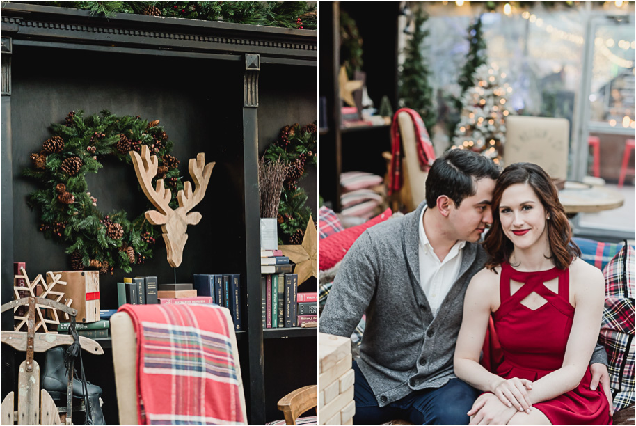 Cadillac Lodge Winter Engagement Session in Detroit-14