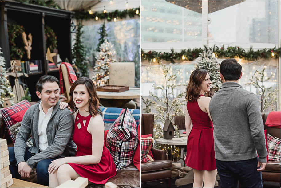 Cadillac Lodge Winter Engagement Session in Detroit-17