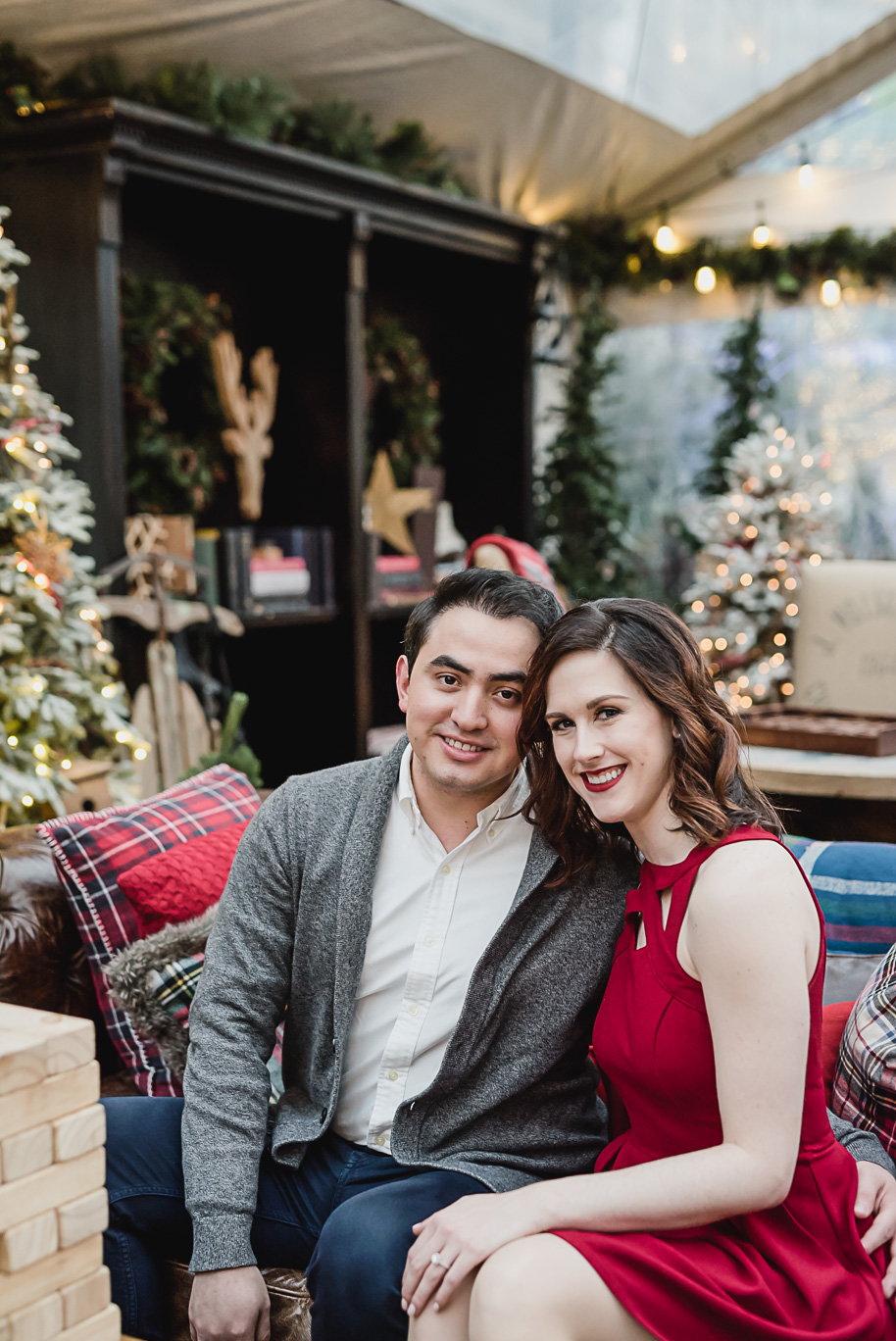 Cadillac Lodge Winter Engagement Session in Detroit-18