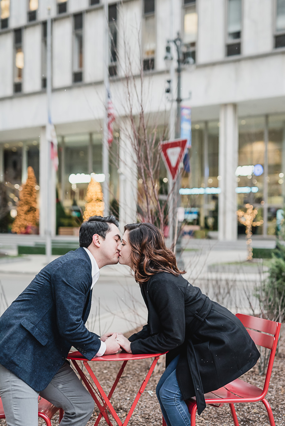 Cadillac Lodge Winter Engagement Session in Detroit-21