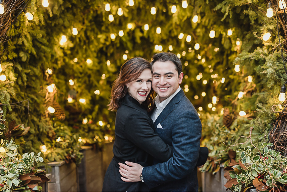 Cadillac Lodge Winter Engagement Session in Detroit-24