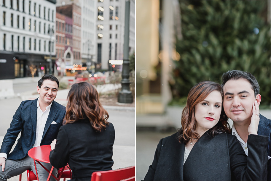 Cadillac Lodge Winter Engagement Session in Detroit-29