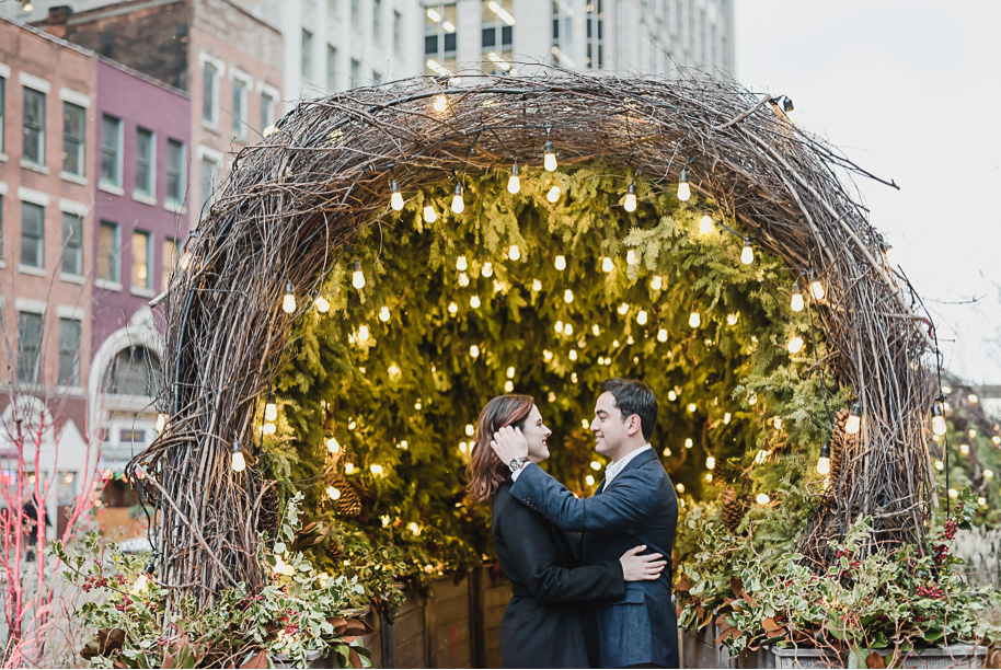 Cadillac Lodge Winter Engagement Session in Detroit-31