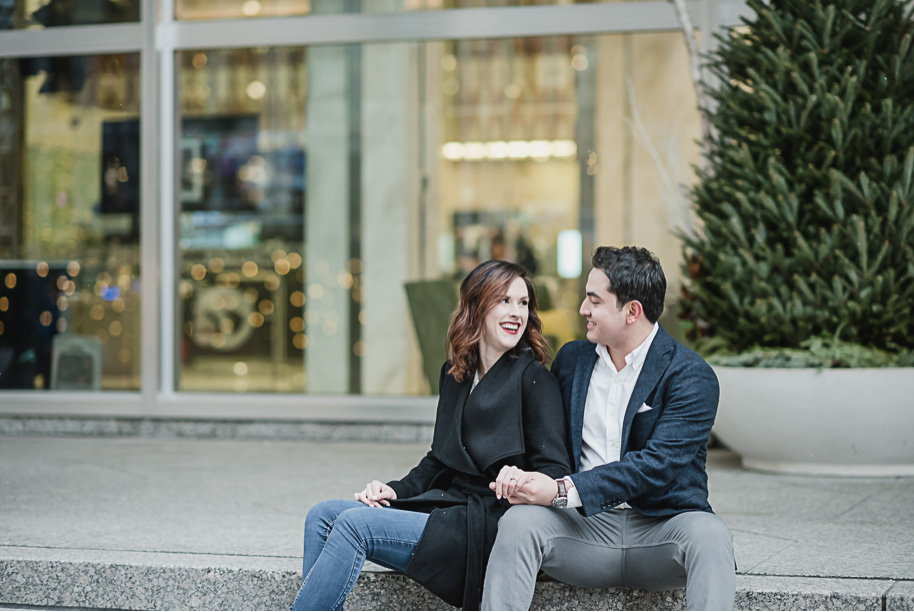 Cadillac Lodge Winter Engagement Session in Detroit-32