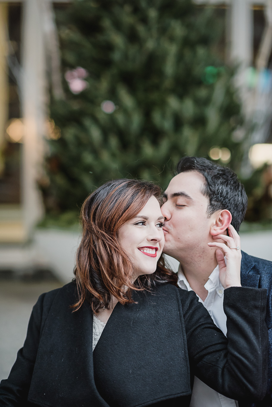 Cadillac Lodge Winter Engagement Session in Detroit-34