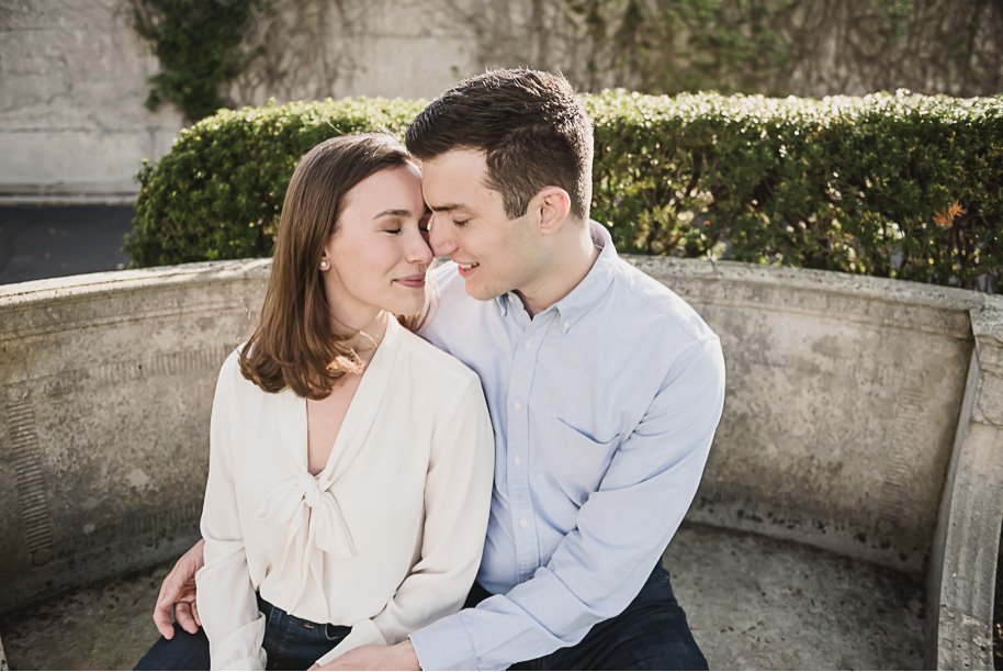 War Memorial engagement photos in Grosse Pointe Michigan provided by Kari Dawson, top-rated Grosse Pointe  Wedding Photographer. 
