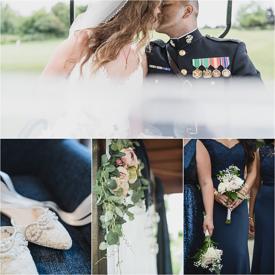 Navy military Orthodox wedding at Basilica of St Mary provided by Kari Dawson, top-rated Metro Detroit wedding photographer, and her team.