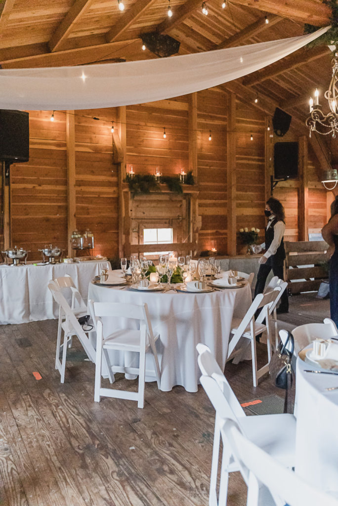Private Residence Outdoor Wedding for an older couple in a barn in Troy, Michigan provided by Kari Dawson, top-rated Metro Detroit Wedding Photographer, and her team.