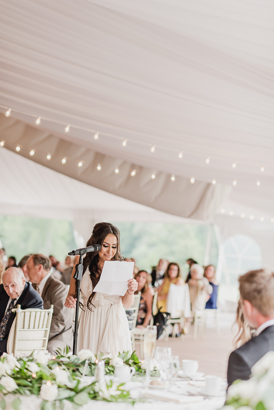A neutral and black romantic Meadow Brook Hall summer wedding in Rochester, Michigan provided by Kari Dawson, top-rated Detroit Wedding Photographer, and her team.