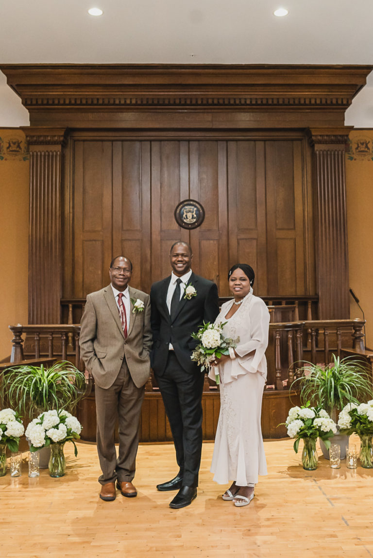 lapeer historical courthouse wedding by kari dawson photography