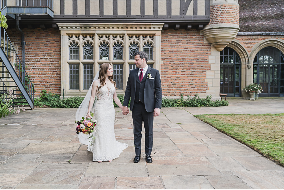 An outdoor summer Meadow Brook Hall wedding in Rochester, Michigan provided by Kari Dawson, top-rated Rochester wedding photographer her team.