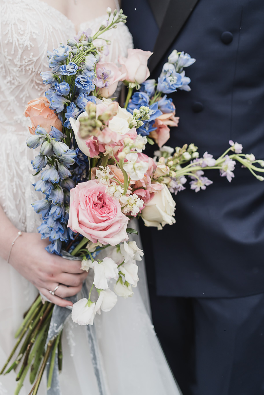 A classic and romantic winter Lovett Hall wedding at Greenfield Village in Dearborn Michigan provided by Kari Dawson top-rated Detroit wedding photographer.