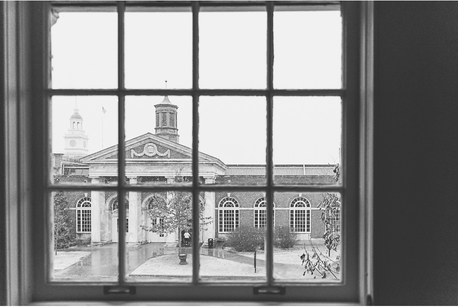 A classic and romantic winter Lovett Hall wedding at Greenfield Village in Dearborn Michigan provided by Kari Dawson top-rated Detroit wedding photographer.