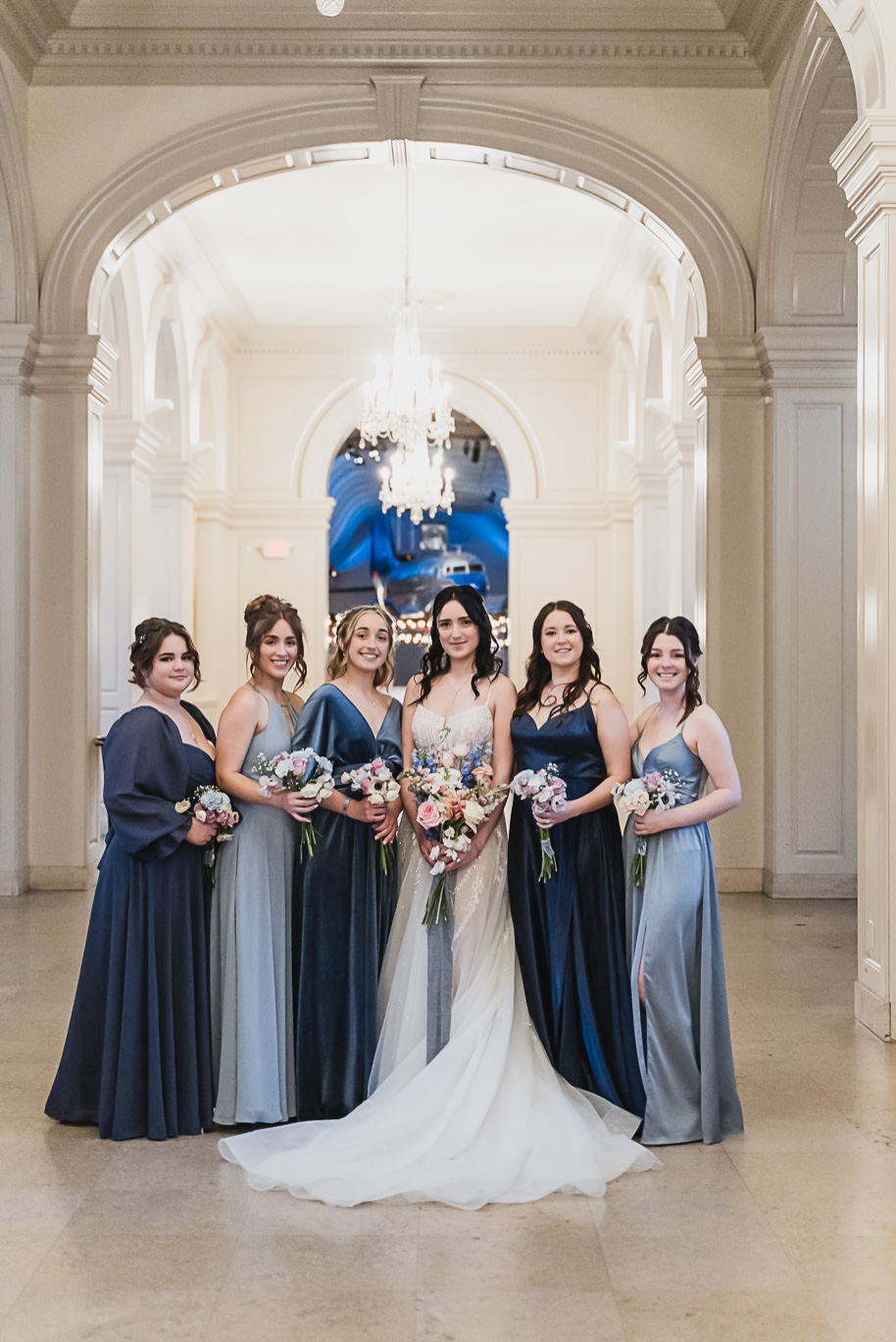 A classic and romantic winter Lovett Hall wedding at Greenfield Village in Dearborn Michigan provided by Kari Dawson top-rated Detroit wedding photographer.