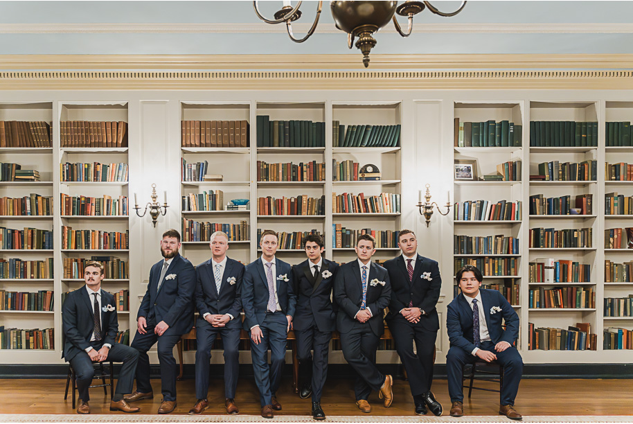 A classic and romantic winter Lovett Hall wedding at Greenfield Village in Dearborn Michigan provided by Kari Dawson top-rated Detroit wedding photographer.