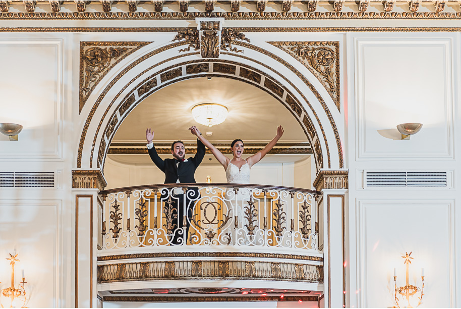 A vibrant classic Colony Club wedding in downtown Detroit Michigan provided by Kari Dawson, top-rated Detroit wedding photographer, and her team.