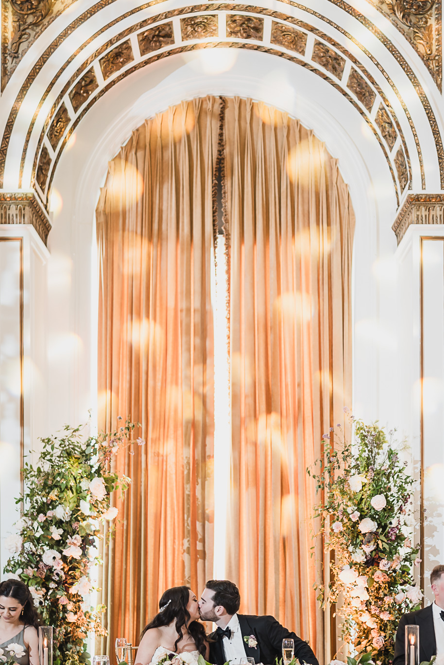 A classic black-tie summer Palestinian wedding in Detroit at the Colony Club by Kari Dawson, top-rated Detroit wedding photographer, and her team.