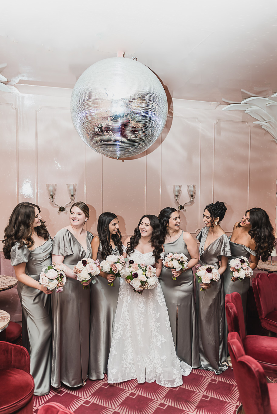 A classic black-tie summer Palestinian wedding in Detroit at the Colony Club by Kari Dawson, top-rated Detroit wedding photographer, and her team.