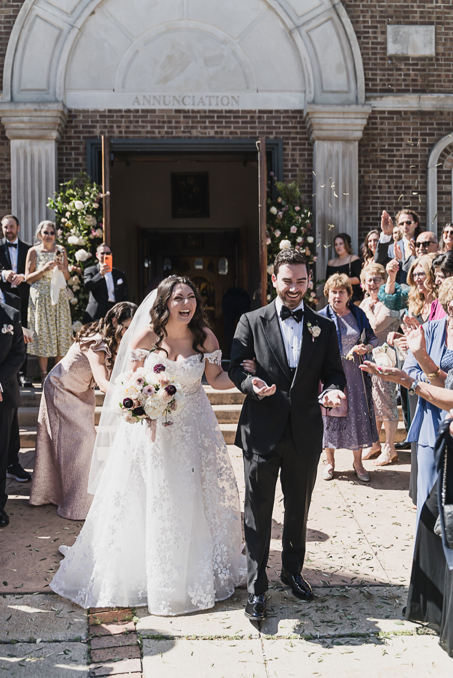 A classic black-tie summer Palestinian wedding in Detroit at the Colony Club by Kari Dawson, top-rated Detroit wedding photographer, and her team.