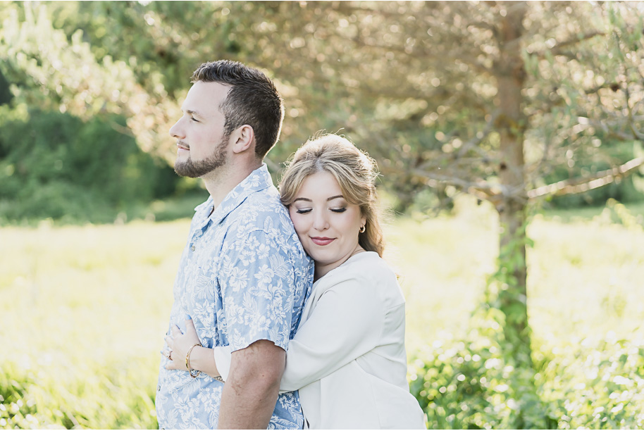 A romantic Michigan engagement session at Stony Creek Metro Park by Kari Dawson, top-rated Detroit wedding photographer and her team.