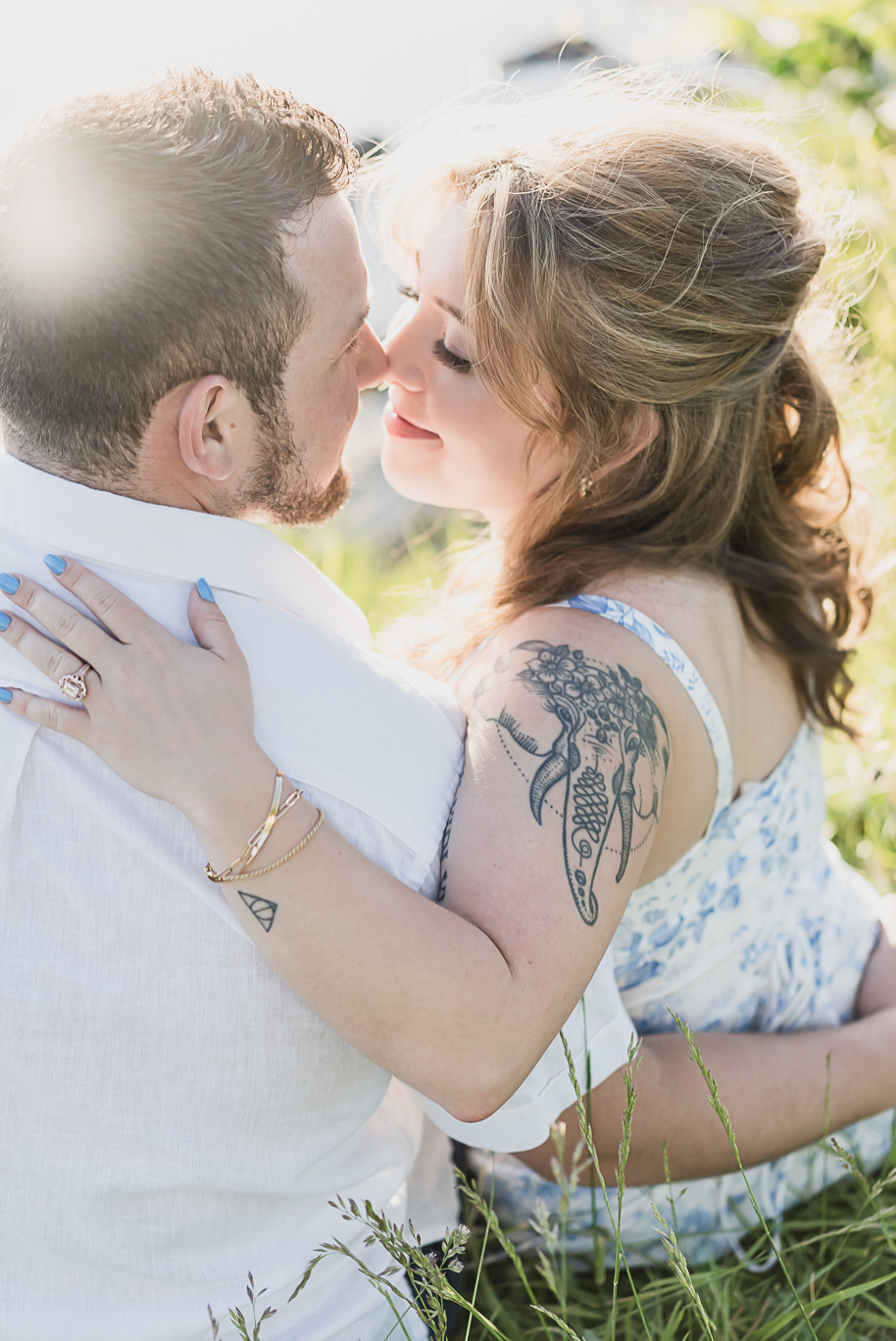 A romantic Michigan engagement session at Stony Creek Metro Park by Kari Dawson, top-rated Detroit wedding photographer and her team.