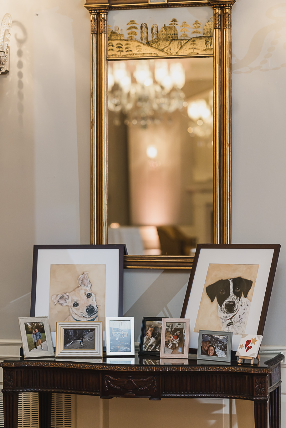 A spring black and white Lovett Hall wedding at Greenfield Village in Dearborn, Michigan provided by Kari Dawson Photography.