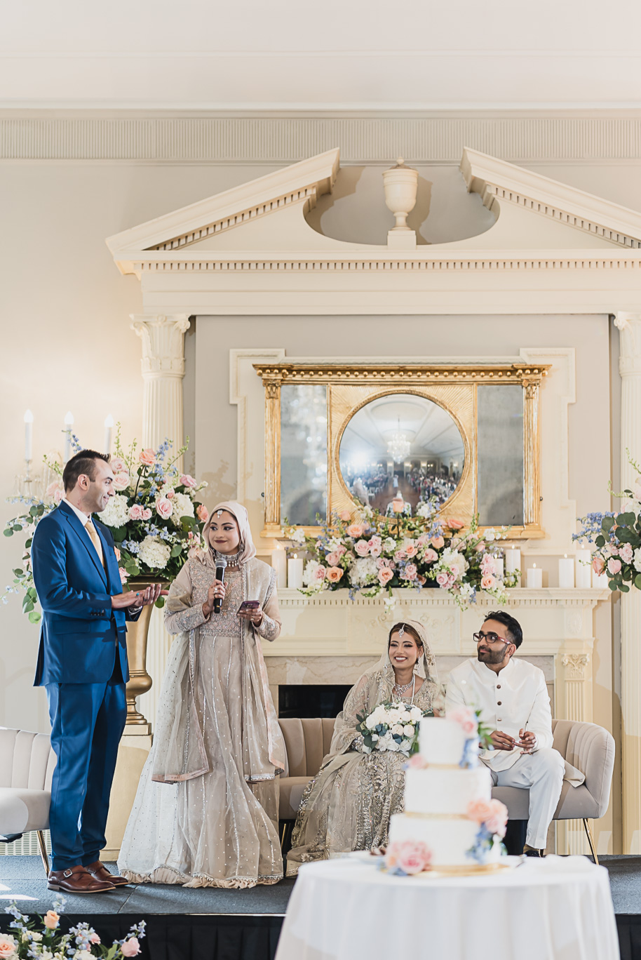 A Pakistani wedding at Lovett Hall in Dearborn, Michigan provided by Kari Dawson, top-rated Dearborn wedding photographer, and her team.