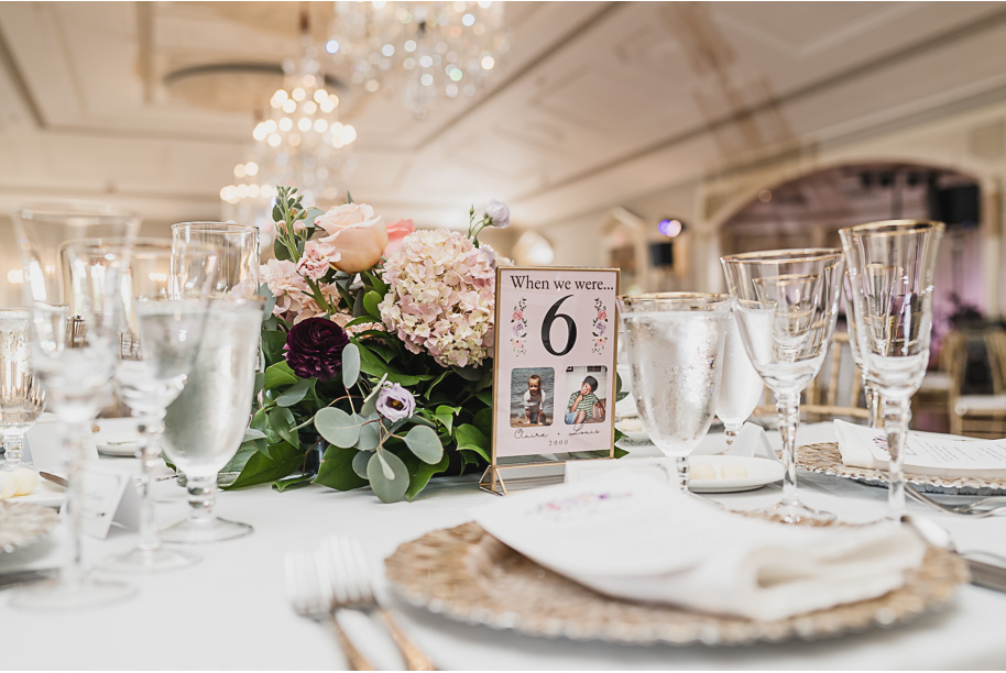 A sunny summer pastel color palette Lovett Hall wedding in Dearborn, Michigan at Greenfield Village provided by Kari Dawson.