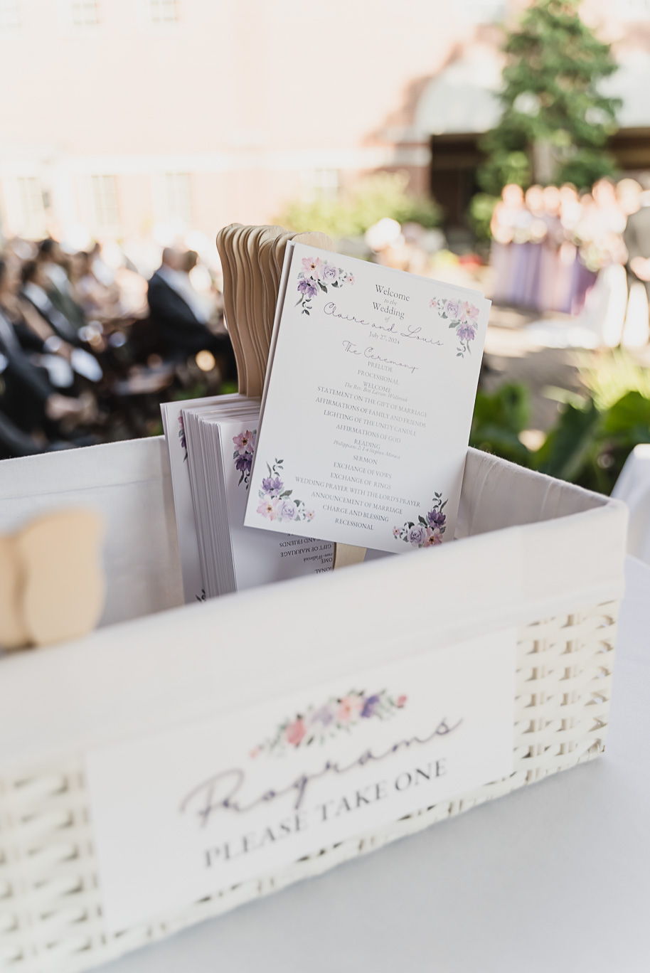 A sunny summer pastel color palette Lovett Hall wedding in Dearborn, Michigan at Greenfield Village provided by Kari Dawson.