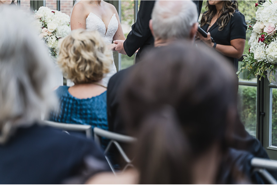 A romantic late summer intimate wedding at the Royal Park Hotel in Rochester, Michigan provided by top-rated Rochester wedding photograher Kari Dawson and her team.