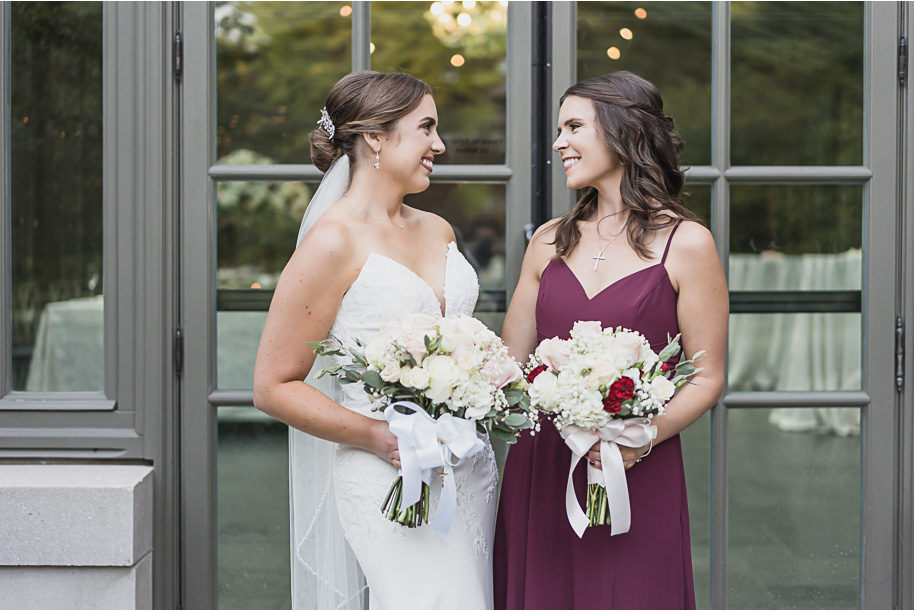 A romantic late summer intimate wedding at the Royal Park Hotel in Rochester, Michigan provided by top-rated Rochester wedding photograher Kari Dawson and her team.