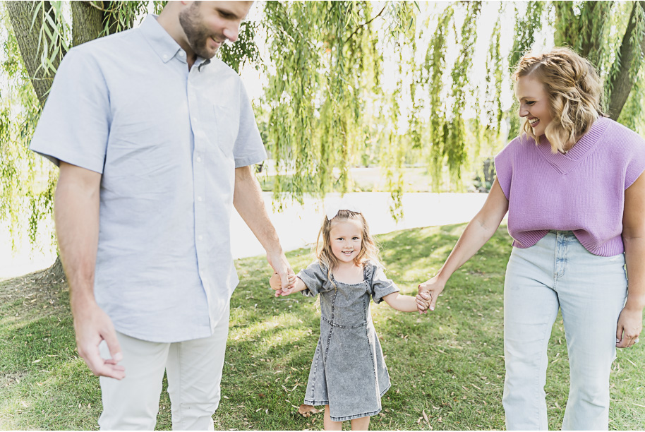 A fun Greenfield Village family photo session in Dearborn, Michigan provided by top-rated Detroit portrait and wedding photographer Kari Dawson.